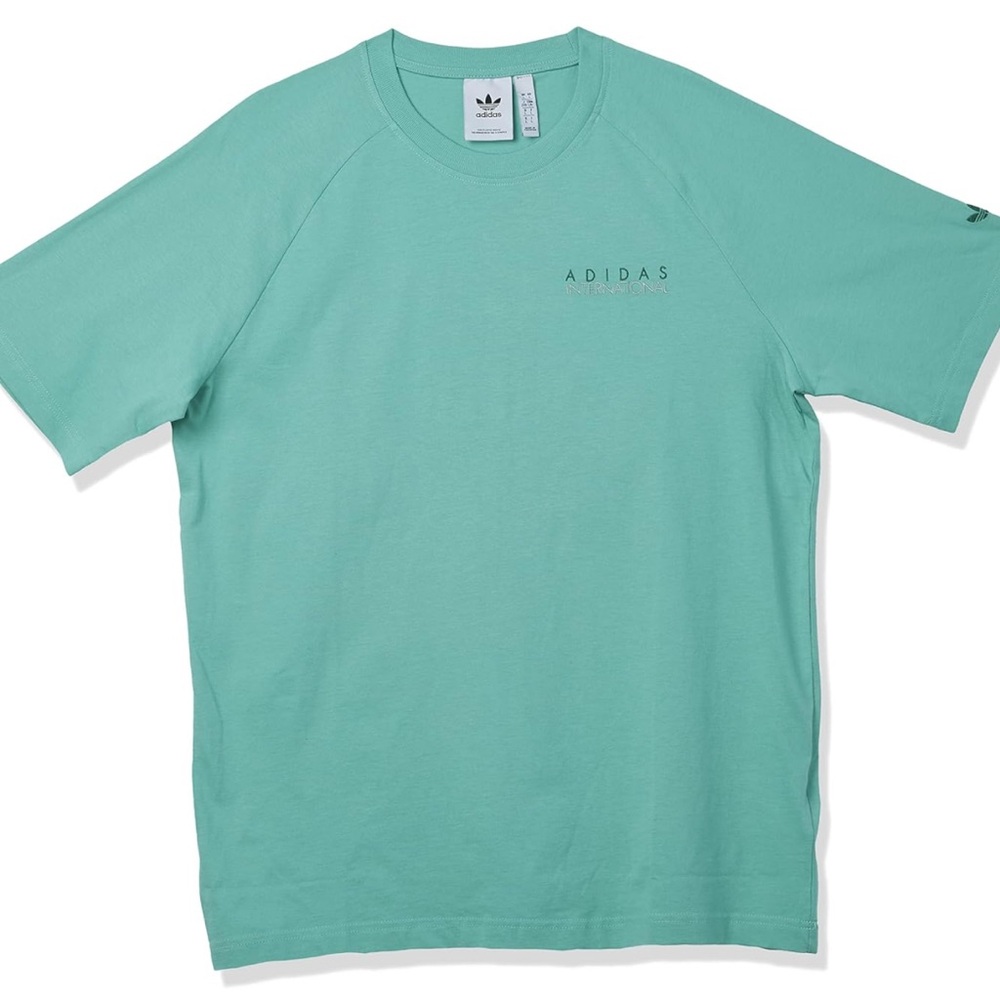 Adidas Men's Mint Green Tee